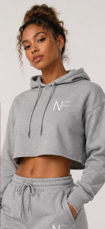 NF Oversized Cropped Hoodie