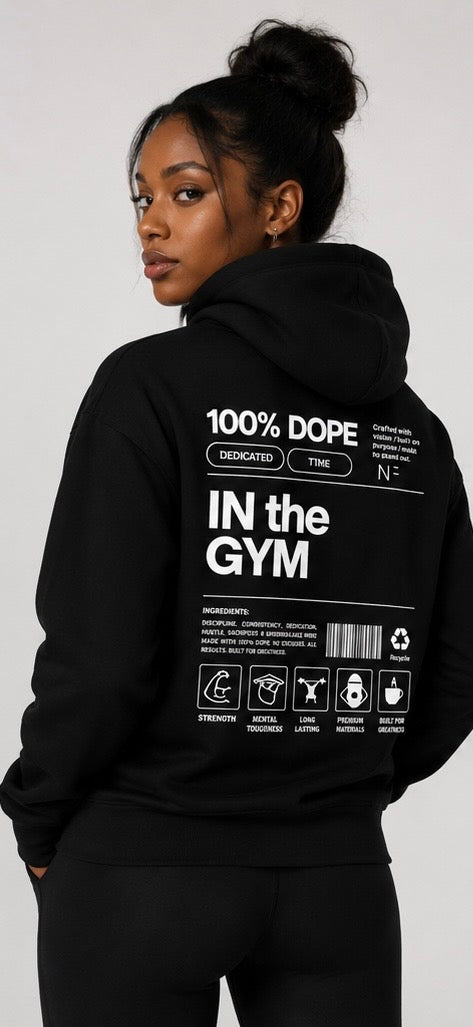 NF Oversized Cropped Hoodie