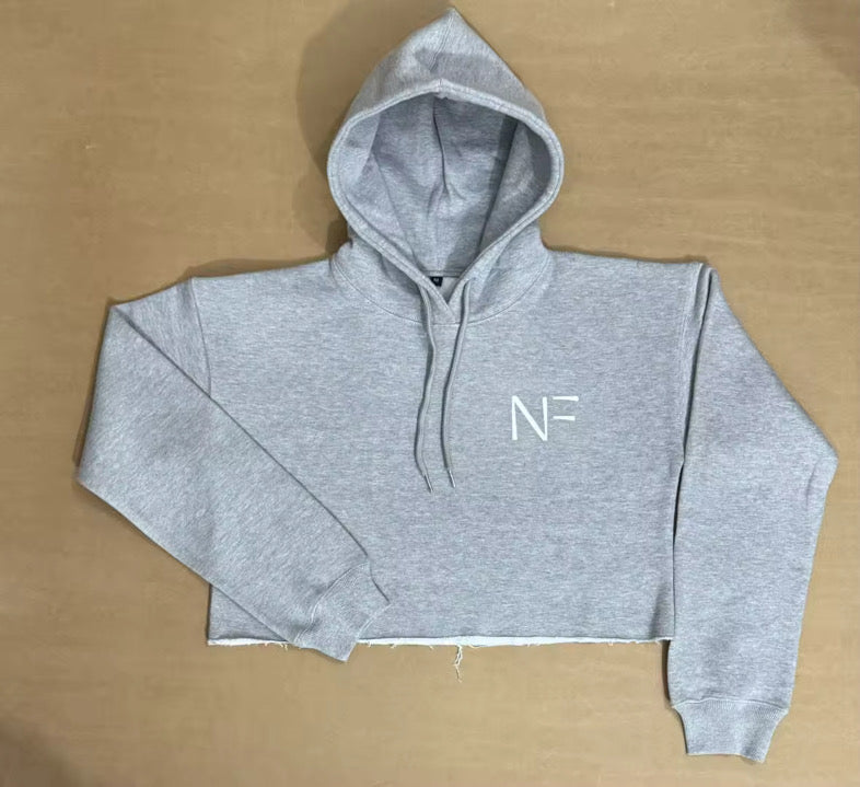 NF Oversized Cropped Hoodie