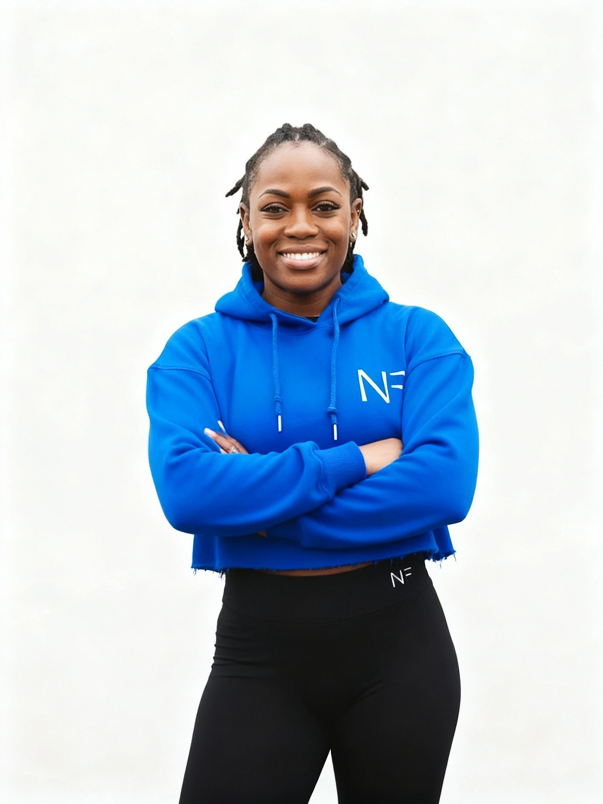 NF Oversized Cropped Hoodie